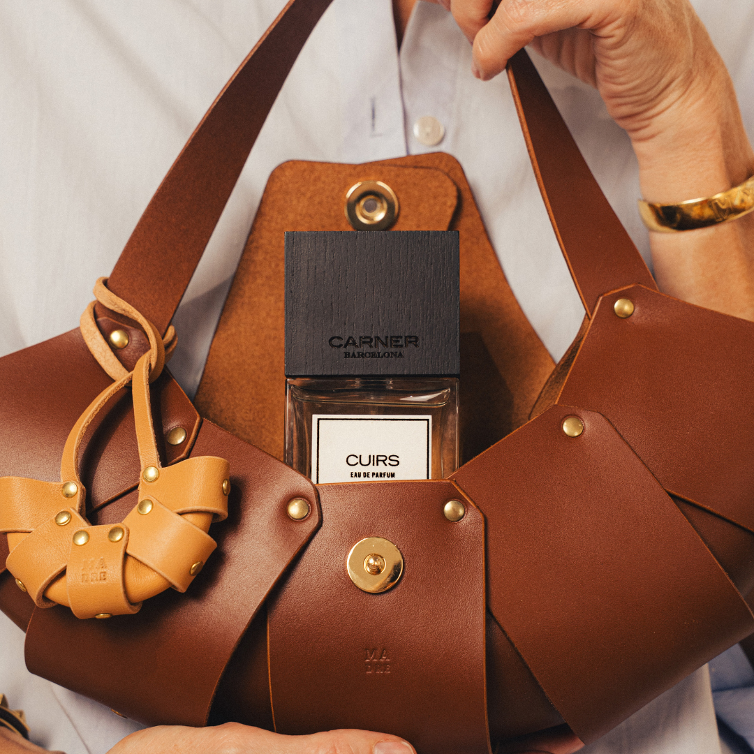 CUIRS &amp; CROISSANT BAG IN DARK BROWN